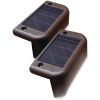 MAXSA Innovations 47332 Solar-Powered Deck Lights, 4 pk