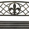 Farm Home Bronze Sturdy 2 Seat Porch Swing Bench Scroll Accents