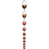 Lily Lotus Flower 100% Copper 8-Foot Rain Chain