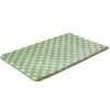 Absorbent Non-slip Door Mat Entry Mats Doormat Bathroom Door Rug, Dots, Green