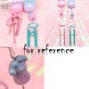 Cat Wind Chimes Cute Paws Hanging Ornaments Bells Decorative Resin Wind Bells for Doors and Windows