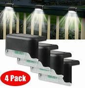 MAXSA Innovations 47332 Solar-Powered Deck Lights, 4 pk