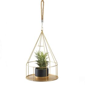 Hanging Plant Holder With Round Base