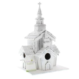 Little White Chapel Birdhouse